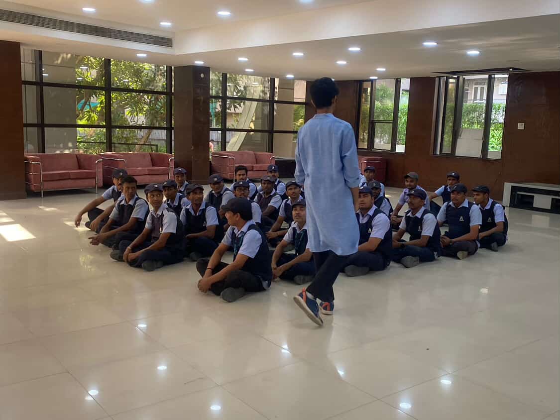 Awareness workshop in progress